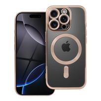 ELECTRO MAG COVER dėklas, suderinamas su MagSafe, skirta IPHONE 16 Pro, rudas