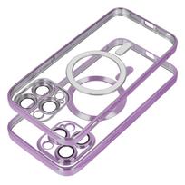 ELECTRO MAG COVER dėklas, suderinamas su MagSafe, IPHONE 17 Air tamsiai violetinės spalvos