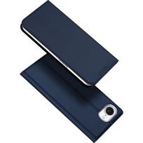 DUX DUCIS piniginė dėklas SKIN PRO IPHONE 16e mėlynas