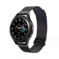 DUX DUCIS milanese juosta nerūdijančio plieno magnetinė 20 mm juoda