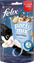 Purina Nestle FELIX Party Mix Dairy Delight - Cat snack - 60g