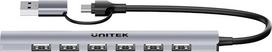 Unitek HUB USB-A/C 7IN1USB-A PORTS 5GBPS