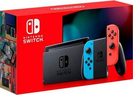 Nintendo Switch Console 32GB v2 neon Raudona Mėlyna New