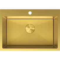 Mexen Solix plieninė vienos kameros plautuvė 650 x 450 mm, auksinė HC - 6403651000-55HC