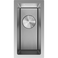Mexen Trixo plieninė virtuvės kriauklė su viena kamera 230 x 440 mm, inox HC - 6411221000-01HC