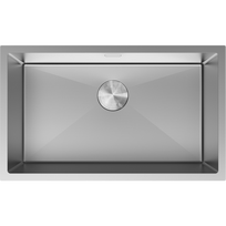 Mexen Trixo plieninė kriauklė, vienos dalies, 750 x 440 mm, inox - 6415751000-01