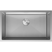 Mexen Trixo plieninė virtuvės plautuvė 1 skyrius 750 x 440 mm, inox HC - 6415751000-01HC