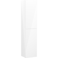 Mexen Orio vonios spintelė 35 cm, 2 durys, balta blizgi - 91A11-03016-2-BF00