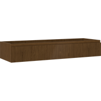 Mexen Rivel vonios spintele po kriaukle 140 cm, 1 stalčius, rifliuotas, riešutas - 91A20-14023-1-BF86