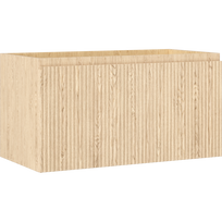 Mexen Rivel vonios spintelė po praustuvu 90 cm, 1 stalčius, rifliuota, ąžuolas - 91A20-09047-1-BF81
