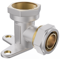 Mexen PEX-S montuojama ant sienos alkūnė su atrama PEX 20 x 3/4 GW - W97228-2034F-00