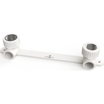 Mexen PPR prijungimo juosta, prijungimo juosta, suvirinta prie PPR 25 x 1/2 GW vamzdžių - W97329-2512F-00