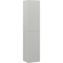 Mexen Rivel vonios kambario spintelė 35 cm, 2 durys, rifliuotas, pilkas matinis - 91A21-03016-2-BF62
