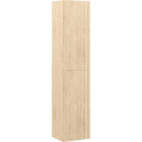 Mexen Rivel vonios stulpelis 35 cm, 2 durys, grioveliais, ąžuolo - 91A21-03016-2-BF81