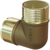 Mexen BRASS žalvarinis kelio alkūnė 1/2 GZ x 1/2 GZ - W97409-1212