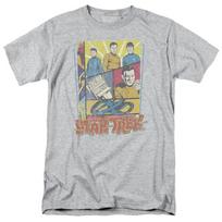 Star Trek Senovinis Koliažas Marškinėliai Dydžiai S-4XL NAUJAS 3XL