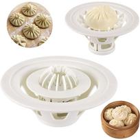 Pp White Food-Grade Material Big Baozi Maker Machine For Home Kitchen Beginners