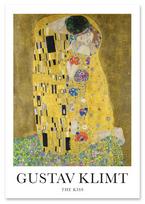 Plakatas Gustav Klimt bučinys 21x29,7 cm A4