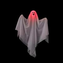 Halloween LED Lights Glowing Decor Hanging Scary Phantom for Haunted House Door Porch Escape Room Props Halloween Props 1PC raudona