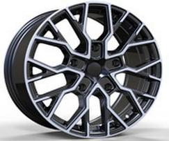 Ratlankis RACINGLINE I5659 R18x8 5x120 ET 48 CB 65.1 (Black Half Matt) (1000 kg)