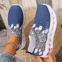 Women's Slip-Resistant Slip-Reserving Low-Top Sneakers - Blue/White/Black/Beige/Gray/Teal/ Navy/ Brown/Black/White/Gray/Blue/Beige - Arch Support Size 36 karališkos mėlynos spalvos
