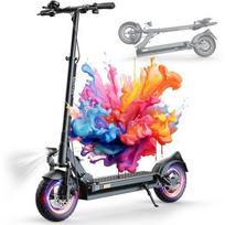 JOYOR Y8-S - Trottinette électrique - ABE - Autonomie 85km - Moteur 500W - Max 20km/h Pneus 10 pouces Batterie 48V26Ah Noir