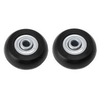 Bagažo ratukų keitimo rinkinys Tyliai veikiantys Dvigubo guolio Pasukami ratukai Guolių remontas Vežimėlio dėklui 54x18mm/2.1x0.7in