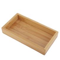 Japoniško stiliaus stačiakampis vaisių arbatos maisto serviravimo padėklas restoranui, namams 19.2x10.2x3 cm
