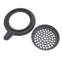 Miltų sietelio ir dangtelio rinkinys „Thermomix“ TM5 ir TM6, PP virtuvinio maišytuvo dubenėlio dangtelis, tešlos sietelis maisto gaminimo entuziastams