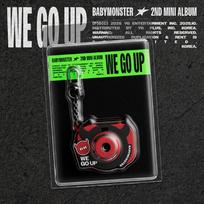 BABYMONSTER 2-asis mini albumas WE GO UP Mini šviesos raktų pakabukas vers.