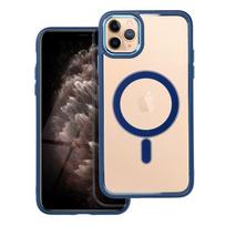 COLOR EDGE MAG COVER dėklas suderinamas su MagSafe IPHONE 11 Pro Max tamsiai mėlynas