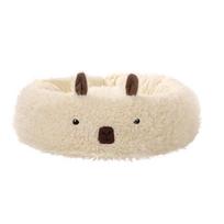 Jauki Alpakos naminių gyvūnų lova - Šilta žiemos katės ir šuns sofa giliam miegui 35cm
