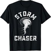 Storm Chaser Hurricane Tornado T Shirt L