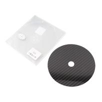 CD DVD Stabilizer Carbon Fiber 0.2mm Tuning Mat Disc Stabilizer for Top Tray Player juoda
