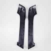 4 vnt. Durų rankenos dangtelis Toyota Land Cruiser Prado 150 LC150 10-18 black