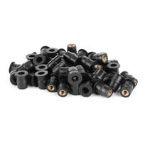 M5 Guminės veržlės 5mm Metrinės Motociklo Priekinio stiklo Gaubto Tvirtinimo Įrankis