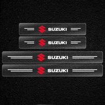 Automobilio slenksčio lipdukas Atsparus įbrėžimams Skaidrus plėvelės apsauginis Suzuki Swift SX4 Samurai Sport Jimny Grand Vitara Alto GW250 Splash Swace 4pcs
