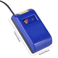 Profesionalus mechaninis laikrodis Demagnetizatorius Laikrodžių taisymo Demagnetizavimo įrankis 110 220v blue