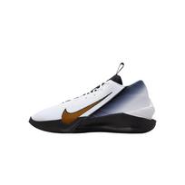 Nike GT. Jump Academy Vidutinio aukščio krepšinio bateliai Vyriški Balti Juodi Metaliniai Auksiniai Krepšinio Bateliai IH0635-170 44.5