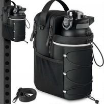 Magnetinis vandens buteliuko laikiklis sporto salei, fitnesui, atspindintis, lauko crossbody krepšys su stipriais magnetais