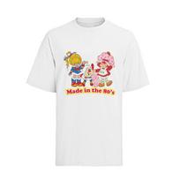 Herren T-Shirt Bio Baumwolle 80s Alf VHS MTV Pac-Man michael jackson zombie S
