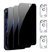 6IN1 /3+3/ Anti Spy Privacy Screen Protector for iPhone 17 Pro Max 17 AIR 17 Pro / 17 Private Film Tempered Glass Camera Lens Protector iphone 17 Air juoda