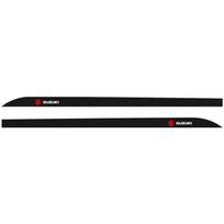2 vnt. Anglies Pluošto Automobilio Durų Šoninės Juostelės Lipdukai Stilius Suzuki Jimny GW250 Samurai Vitara Swift Baleno SX4 Ignis Alto Splash Swace Suzuki