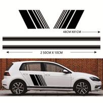 Juoda Sportinė Lenktynių Juostelė Grafinis Lipdukas Automobilio Kėbulo Šoninės Durys Vinilinė Decal Lipdukas