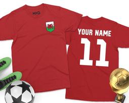 Personalizuoti Velso futbolo marškinėliai Suvardinimas Tekstas Numeris Futbolininko Dovana Viršus 3XL