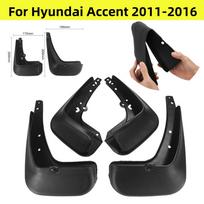 For Hyundai Accent 2011-2016 Mud Flaps Splash Guards Fender Mudguards 4Pcs