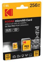 Kodak MicroSDXC 256GB UHS-II U3 A1 V60 Ultra Pro