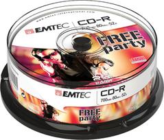 EMTEC Classic - 25 x CD-R - 700MB (80 Min) 52x