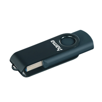 Hama Rotate - USB-Flash-Laufwerk - 64GB - USB3.0 - Petrolblau (00182464)