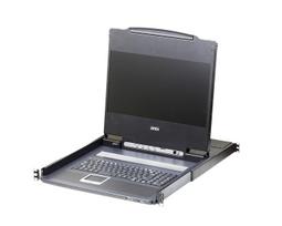 ATEN CL6700MW DE Single Rail 17.3 LCD Console (USB, HDMI / DVI / VGA) DE layout